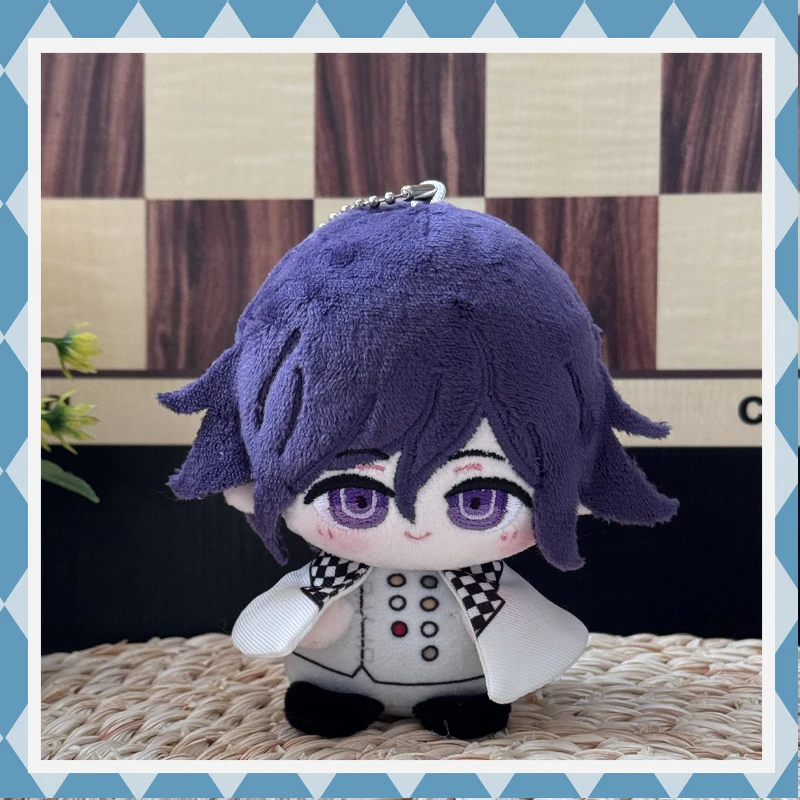 Anime Gra Danganronpa3 Kokichi Oma Kawaii Cosplay Bawełniana Lalka Dango Brelok Zawieszka Pluszowa Mini Figurka Zabawka Prezent dla Fanów