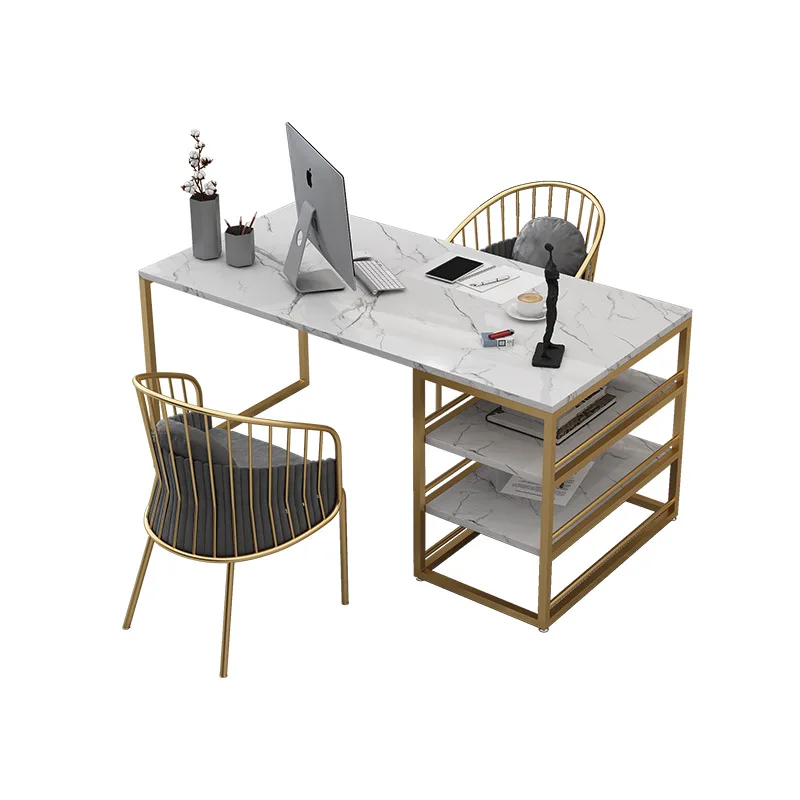 

Home study desktop simple designer office boss table office desk, computer desk