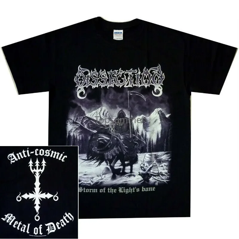 Dissection Of Lights zane Shirt S L Xl Xxl Black Death Metal Ofc t-Shirt