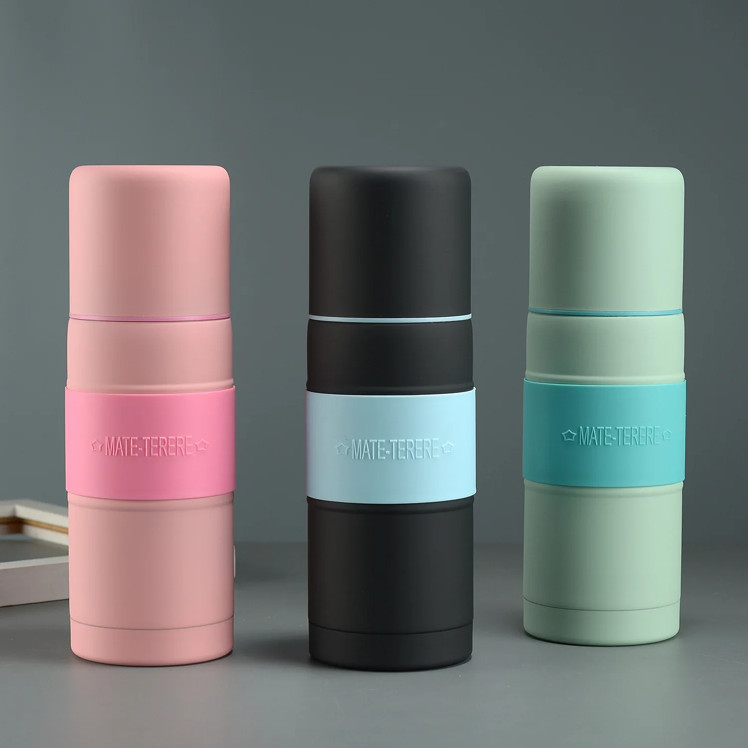 Vacuum Stainless Steel Insulated Mug Mate Tea Cup MATE with Straw Mug 700/500ml Friend Gift