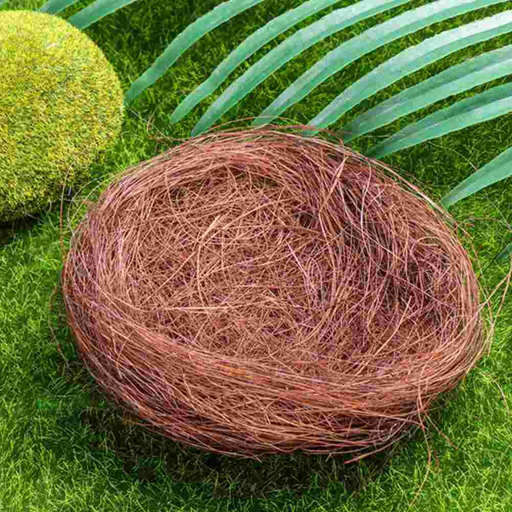 16 Pcs Simulated Bird Nest for Birdhouse Decorative Birds Birdemic Natural Craft Accessories