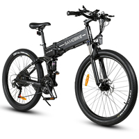 SAMEBIKE LO26-II-YD Adult Electric Bicycle 750W Motor City Ebike 48V12.5AH Battery E-bike 26 Inch All-Terrain Tire Electric Bike