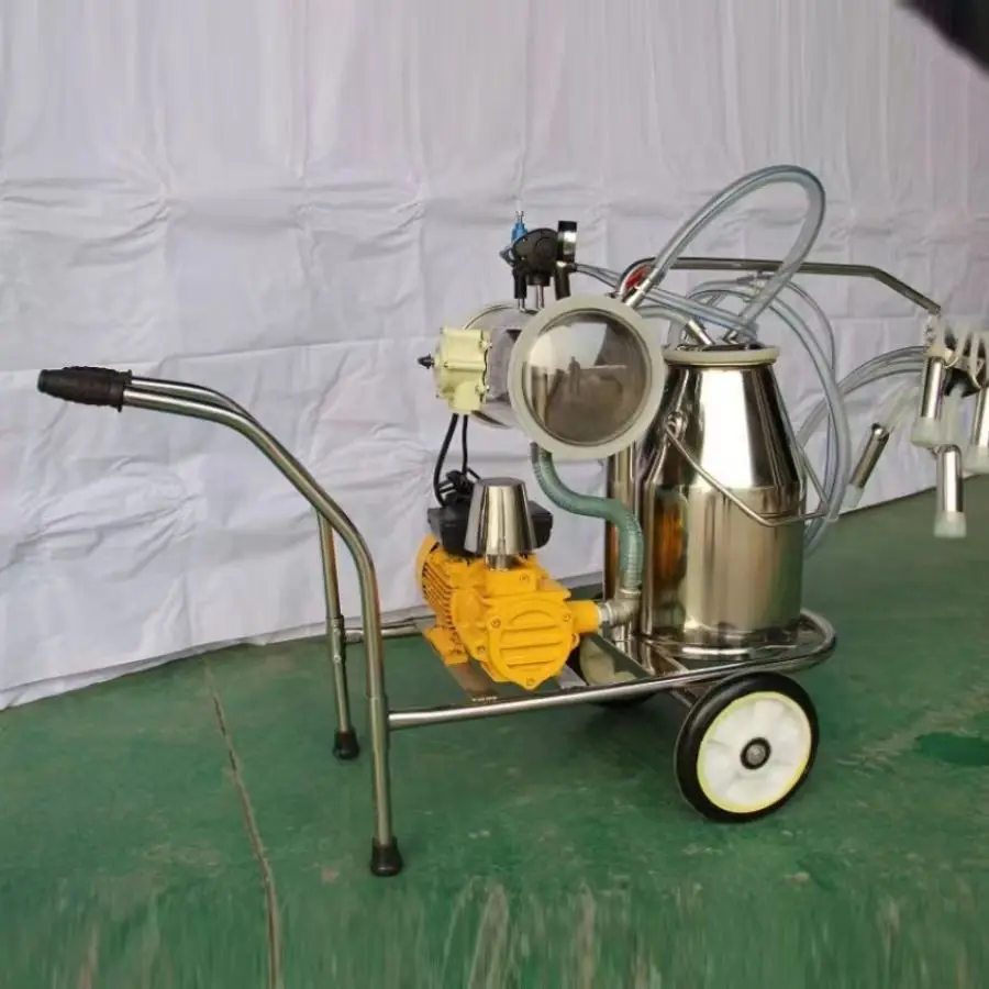

Cows Milking Machine Piston Type with Engine & Motor for Dairy Farm Energy Saving Multi-Voltage to Optimize the Milking Process