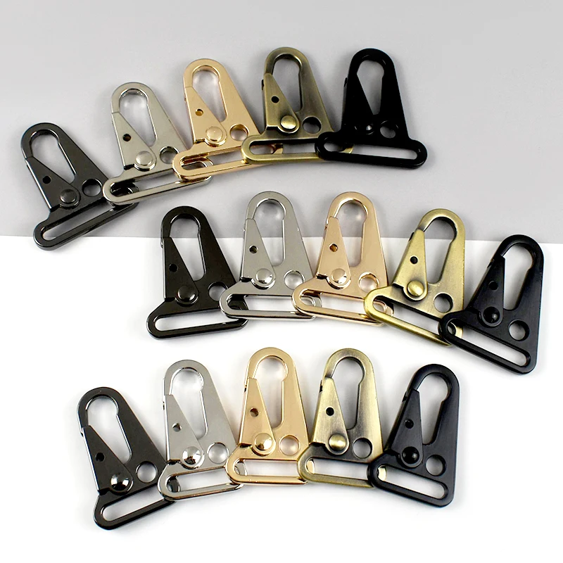 

4/10Pcs 20/25/32/38mm Metal Buckles for Bag Strap Snap Carabiner Clips Dog Collar Webbing Belt Buckle DIY Sewing Accessories