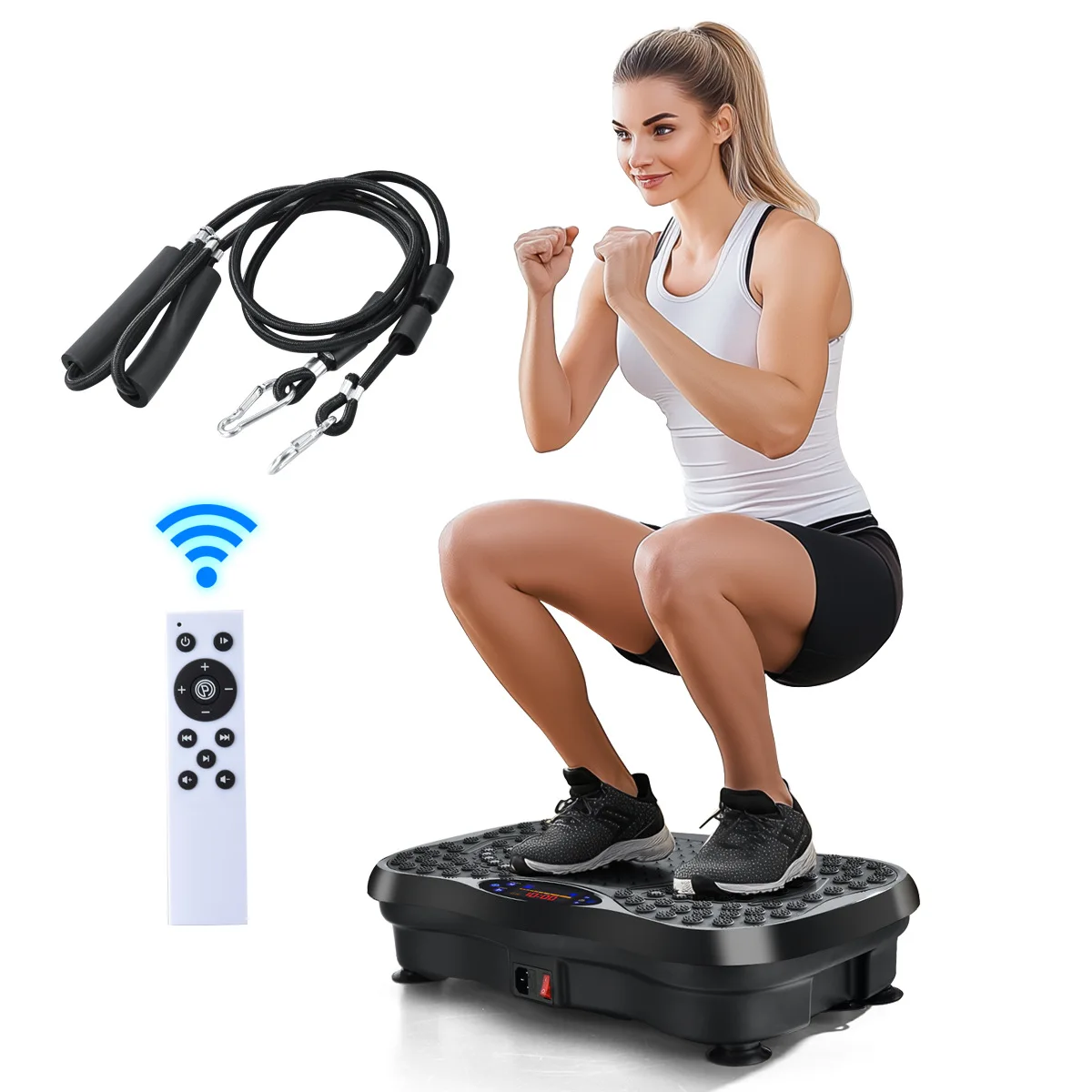 New Vibrating plate exercise machine full body exercise dynamic vibration fitness platform vibrating plate weight loss shaper