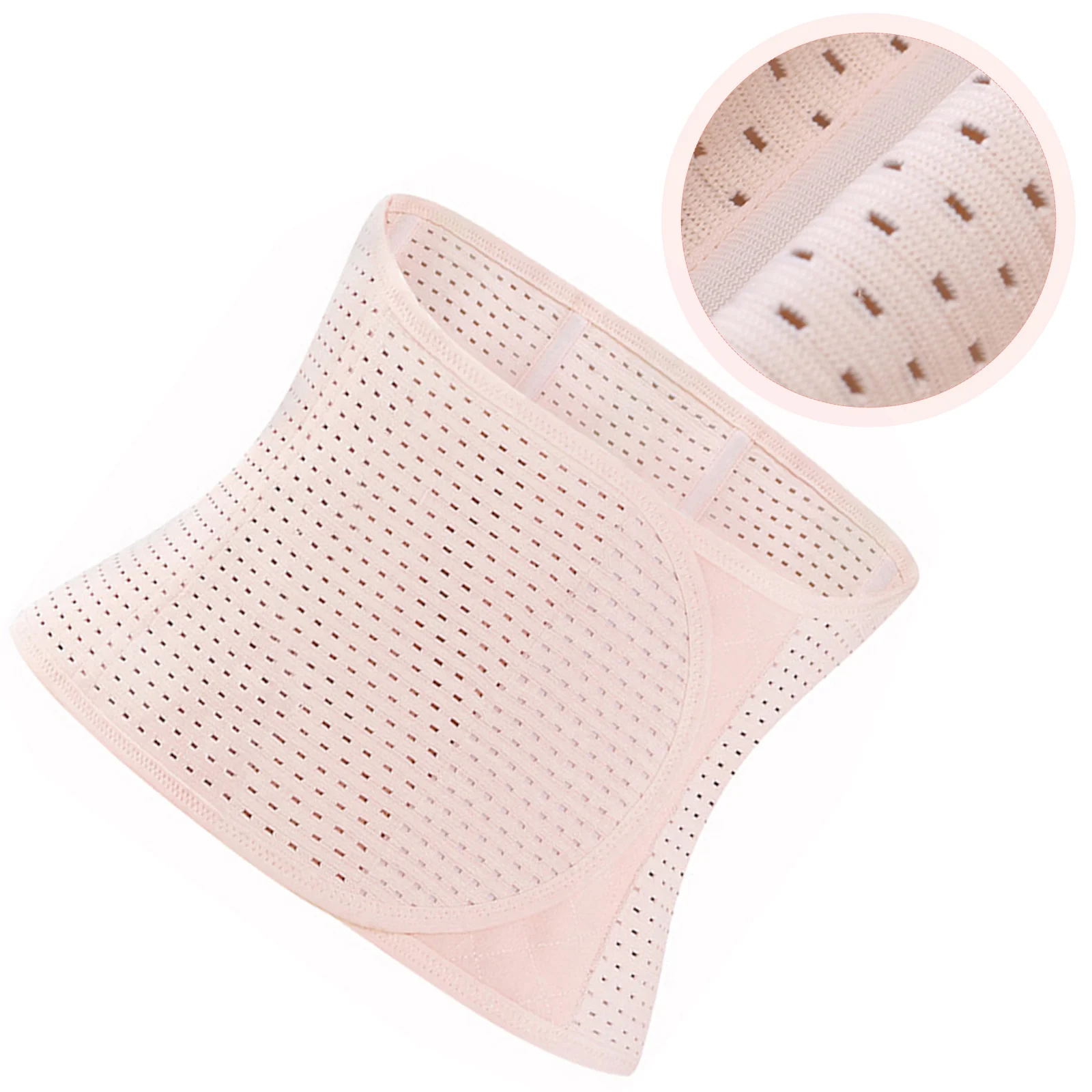 

1pc U-Shape Waist Trainer Belly Corset 66% Polyester Abdominal Shapewear Belt Postnatal Recovery Body Shaper Breathable Stretch