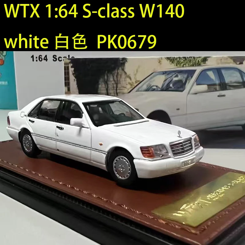 WTX 1:64 S-klasse W140 Legering automodel Klassiekers Souvenir voor volwassenen Hobby & speelgoed