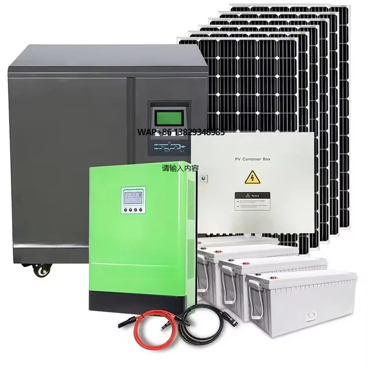 Solar System 30kw Complete Solar Street Light System Solar Energy System 5kw