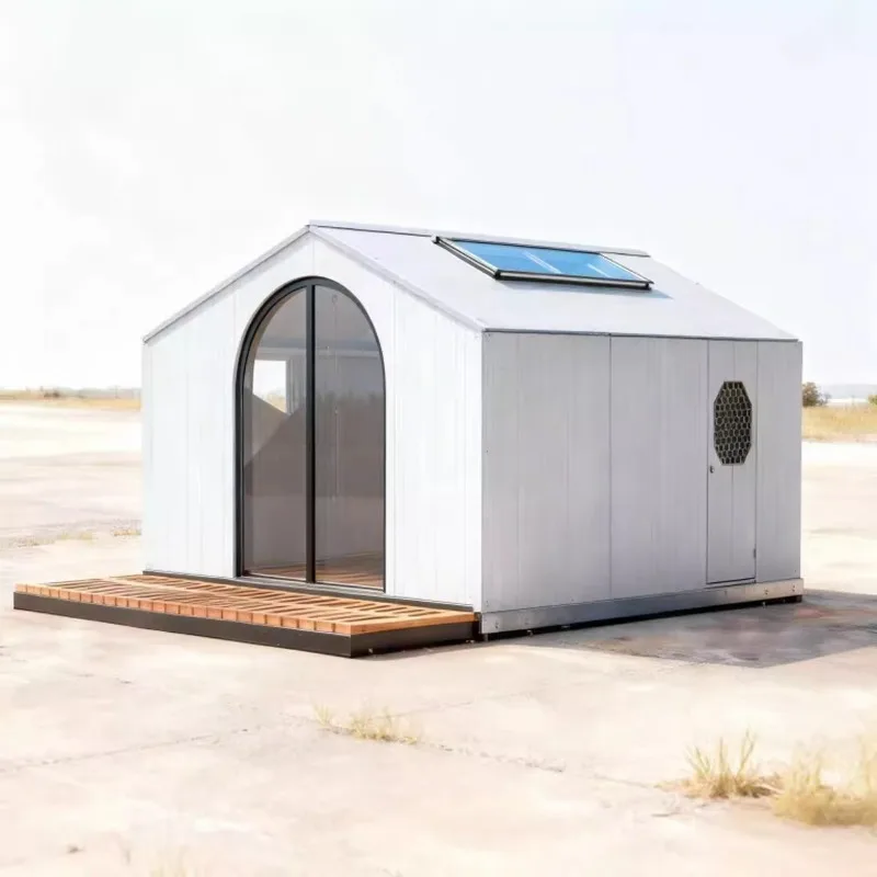 Pet Villa House Outdoor Rainproof Sun Protection Insulation House Medium Large Hao, Cage