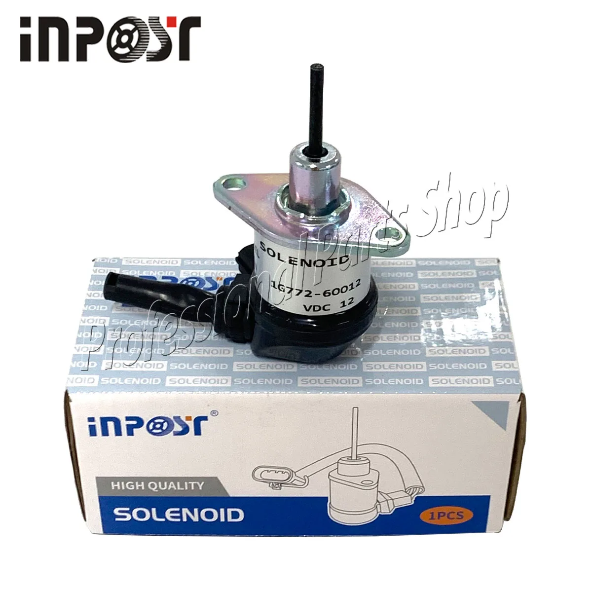 

Fuel Shutoff Stop Solenoid Valve 1G772-60012 For Kubota Engine V3300 V3600 V3307