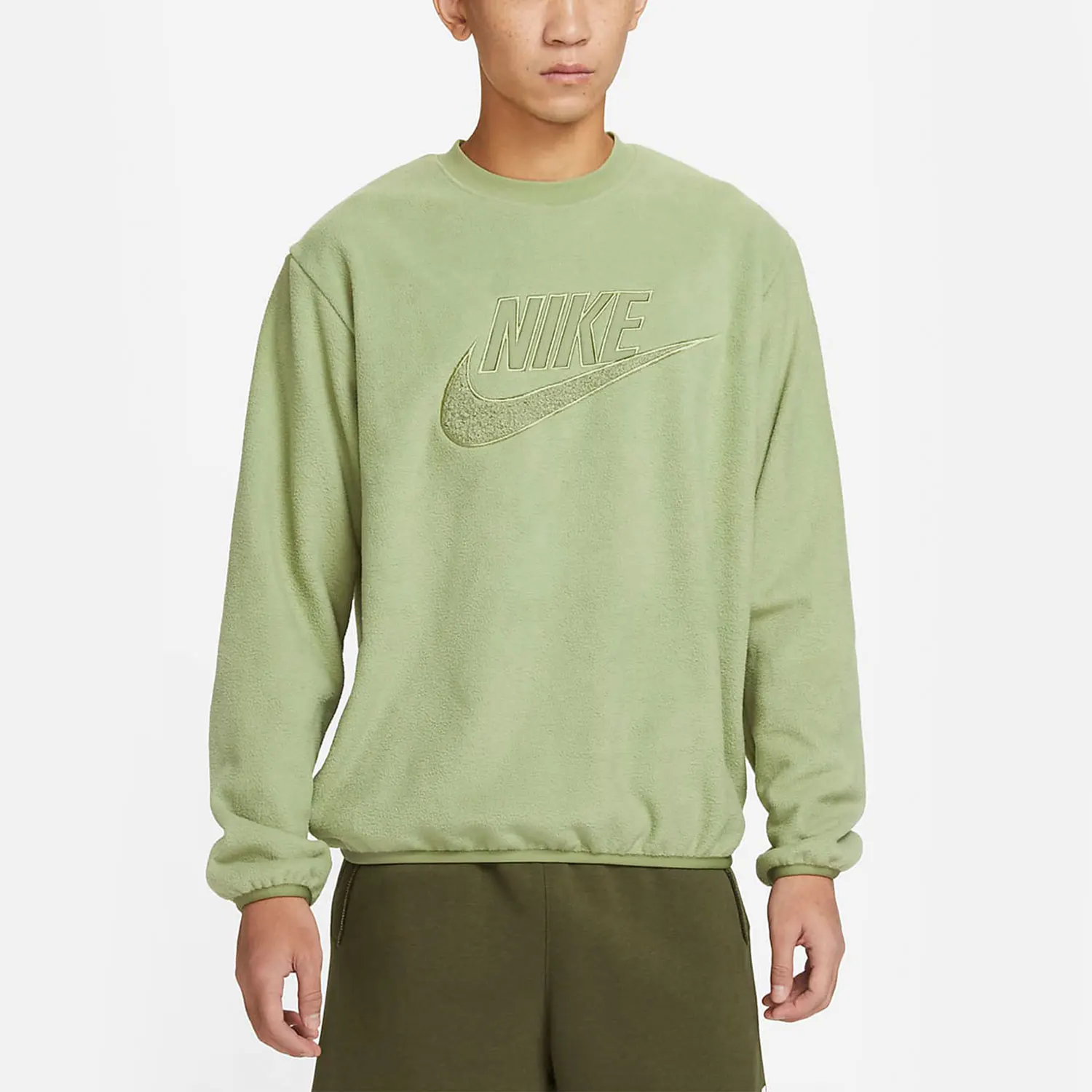 

Мужская толстовка Nike Authentic Club Fleece+ с круглым вырезом и капюшоном, с длинными рукавами DQ4889-334