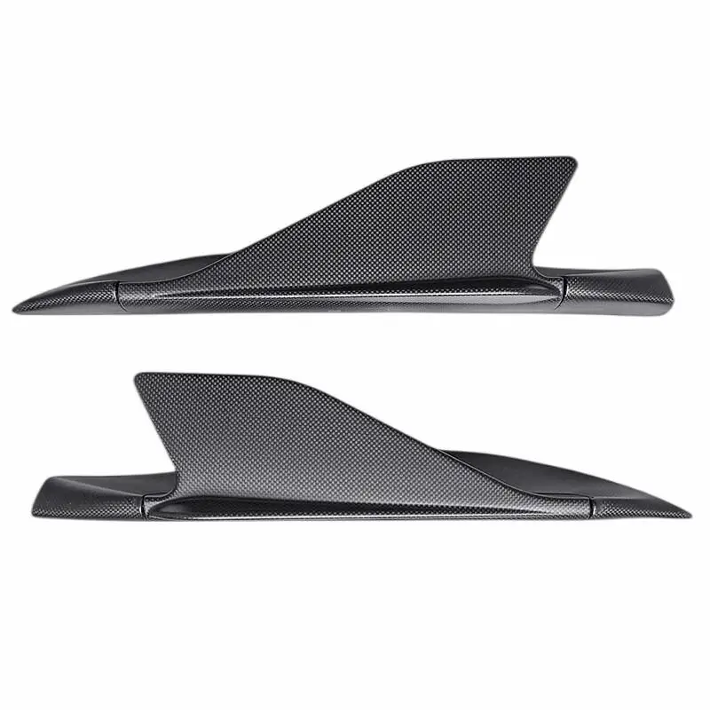 

For 488 GTB Retrofit and Upgrade Capristo Style Dry Carbon Fiber Side Skirt Lower Sill Spoiler Body Kit Spoiler