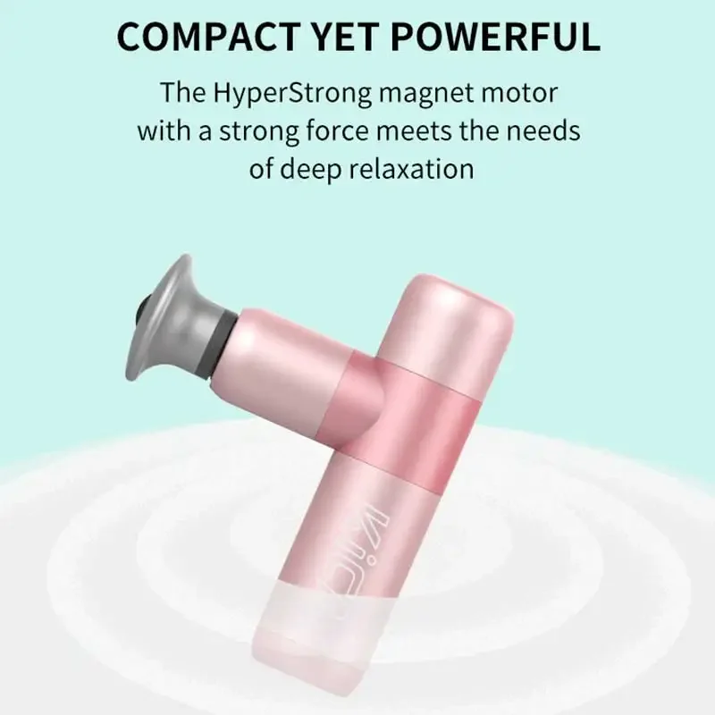 K2 Smart Body Massager Mini Massage Gun Deep Percussion Massager Face Back Neck Weight Loss Fitness Muscle Muscle Relaxation
