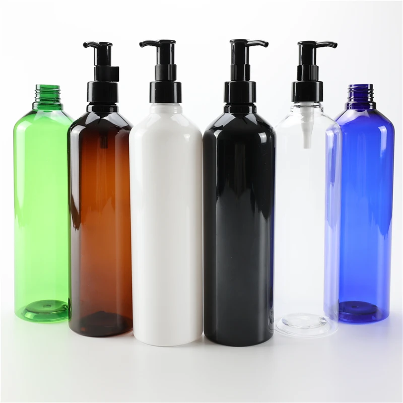 New Arrival 500ML X 10 Plastic Oil Pump Bottles For Lotion Massage Oil Essential Oil Refillable Containers Liquid soap Dispenser