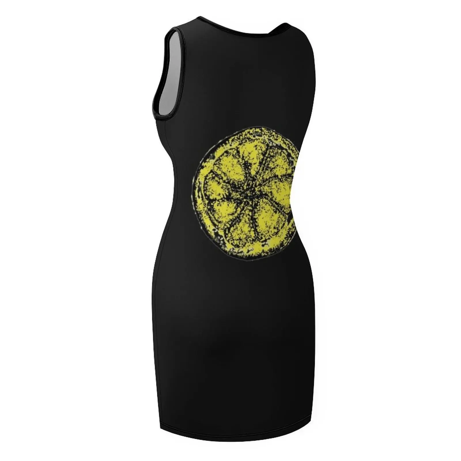 レモンフレッシュの象徴的なクラシックTシャツノースリーブサンドレス女性服ドレス女性用2025夏服女性用