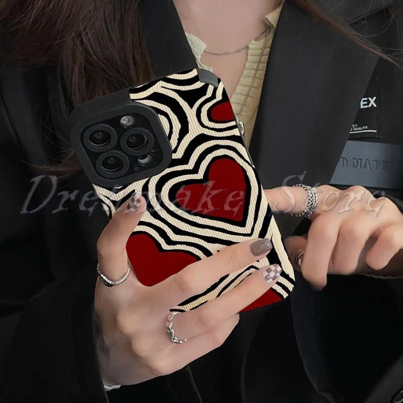 Romantic Hearts Phone Case for Iphone 11 Pro Max Iphone 16 Pro Max Iphone 13 Pro Max Iphone 14 Pro Max Iphone 15 Pro Max Case