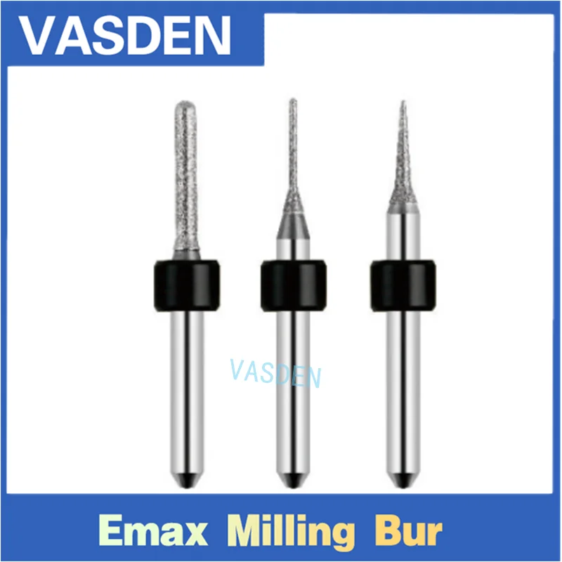 XTCERA Xmill 300 EMax Dental Laboratory Tools CADCAM Milling Burs Cutters for Lab Materials Glass Ceramic Drill Bur