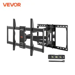 VEVOR Full Motion TV Mount Fit for Most 26-90in TVs Swivel Tilt Horizontal Adjustment TV Wall Mount Bracket W/ Articulating Arms