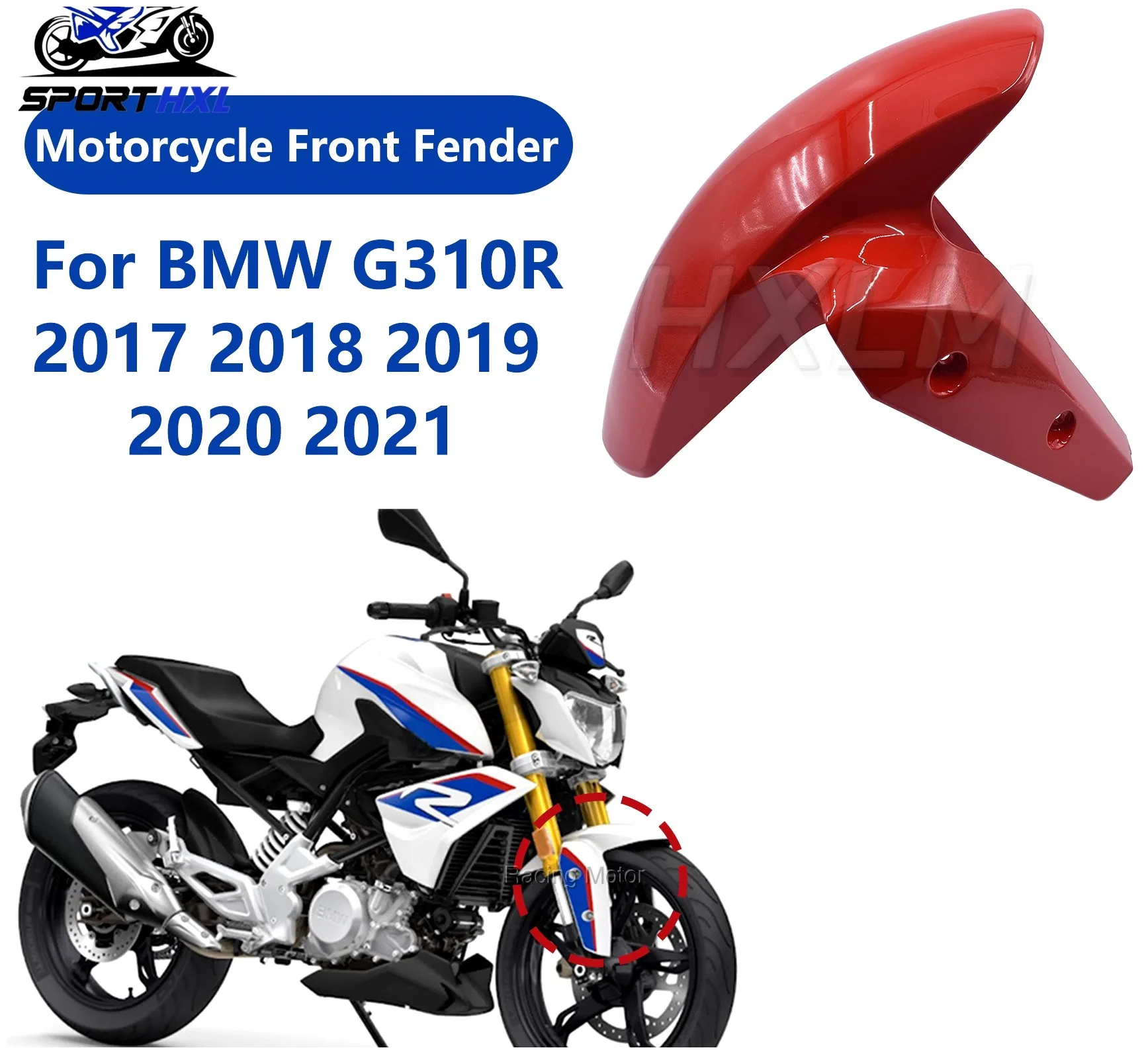 Motorcycle Universal Cafe Racer Iron Rear Front Fender Mudguard Cover Black Fender For BMW G130R | Racing Motor Store