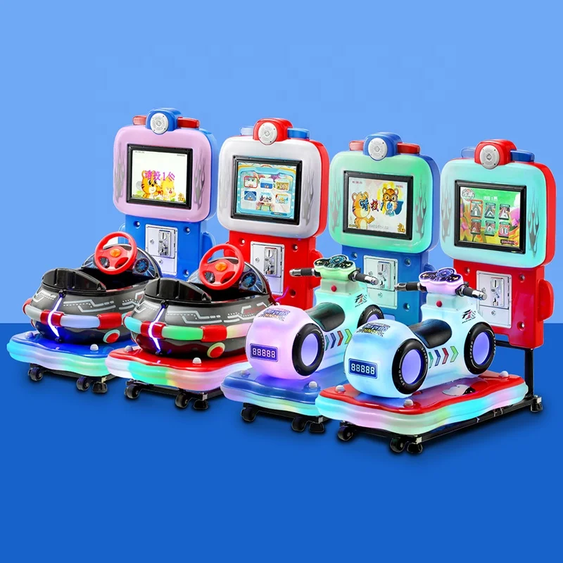 

IFD Children Electric Coin-operated 3D Game Rocking Car Rocking Machine Riding Amusement Equipment Kiddie Rides