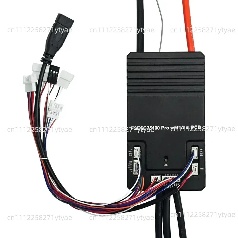 100A 75V 20S FSESC 75100 Pro and VESC-based aluminum PCB for electric scooters and e-bikes