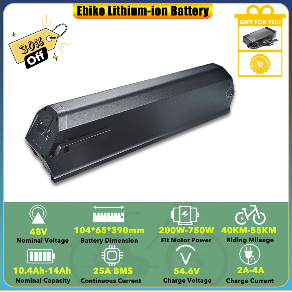 

AVNTON PACE 500 Dorado Plus 48 В 10,4 Ач 12 Ач 13 Ач 14 Ач литий-ионный аккумулятор для электровелосипеда для грузового велосипеда Vyron Liv-E мощностью 500 Вт 750 Вт