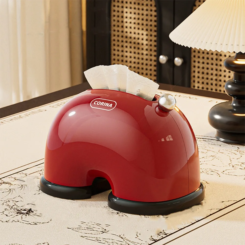 

Легкая роскошная коробка для салфеток в современном стиле с закругленными углами, встроенный весенний органайзер для салфеток, расширенная коробка для салфеток, кухня