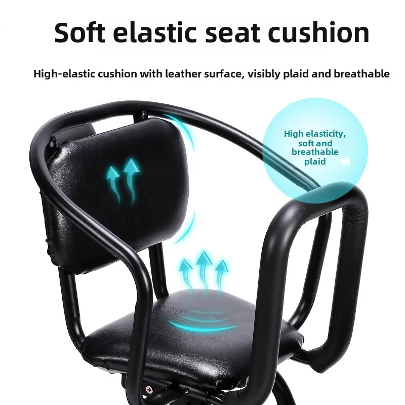 Electric vehicle Child Seat Motorcycle Front  pedal Small Baby Seat for Children aged 1 to 7