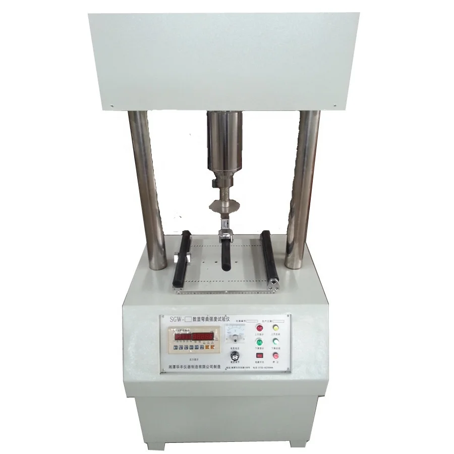 SGW ISO 10545-4 Electric asbestos bending resistance strength tester