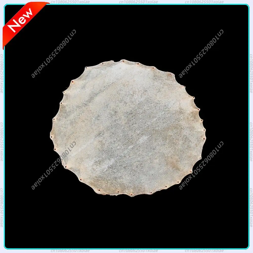 African Drum Goatskin Head 8 10 12 13 14inch Goat Skin Head for Shaman Drum Percussion Musical Instrument Drum Parts Accessories