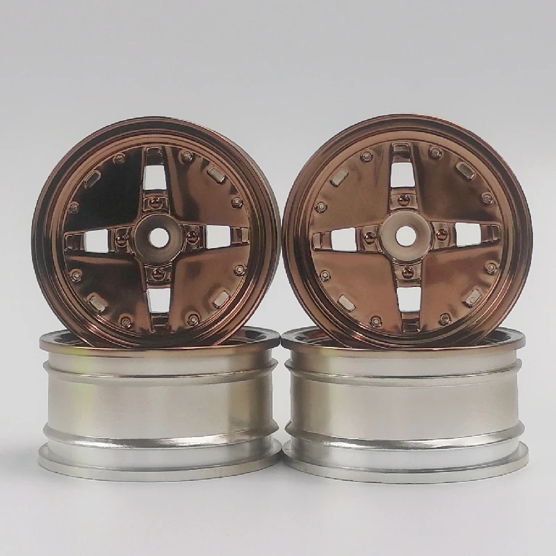 4pcs 3mm Offset RC Car 1/10 Scale Plastic Wheels Rims Drift On road Touring Model Hobby