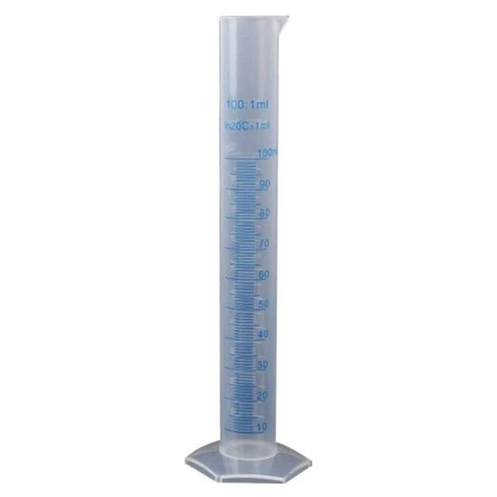 Measuring Cylinder Plastic Graduated Tube Tool for Lab(100Ml)