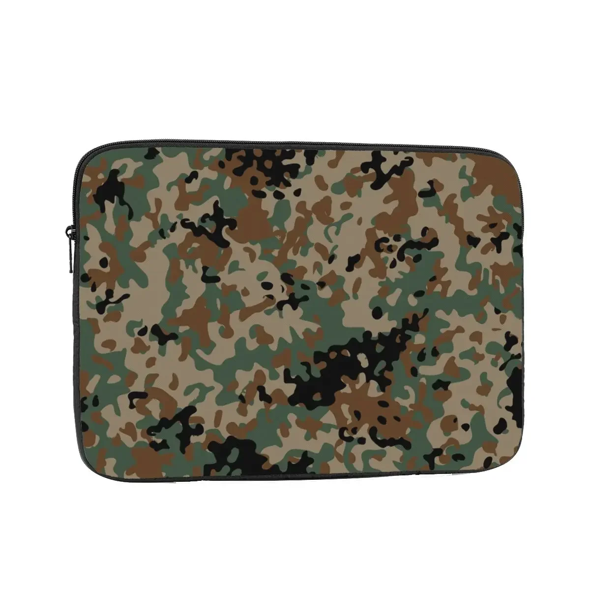 Shockproof Case 10 12 13 15 17 Inch Flecktarn Camouflage Laptop Sleeve Case Army  Camo Notebook Bag Case