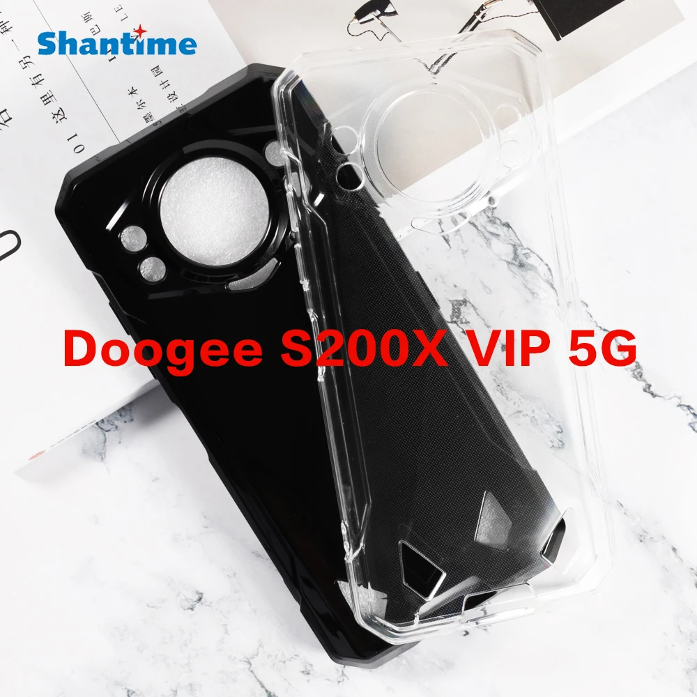 Case for Doogee S200X VIP 5G TPU Shockproof Rubber Cover Protective Flexible Shell