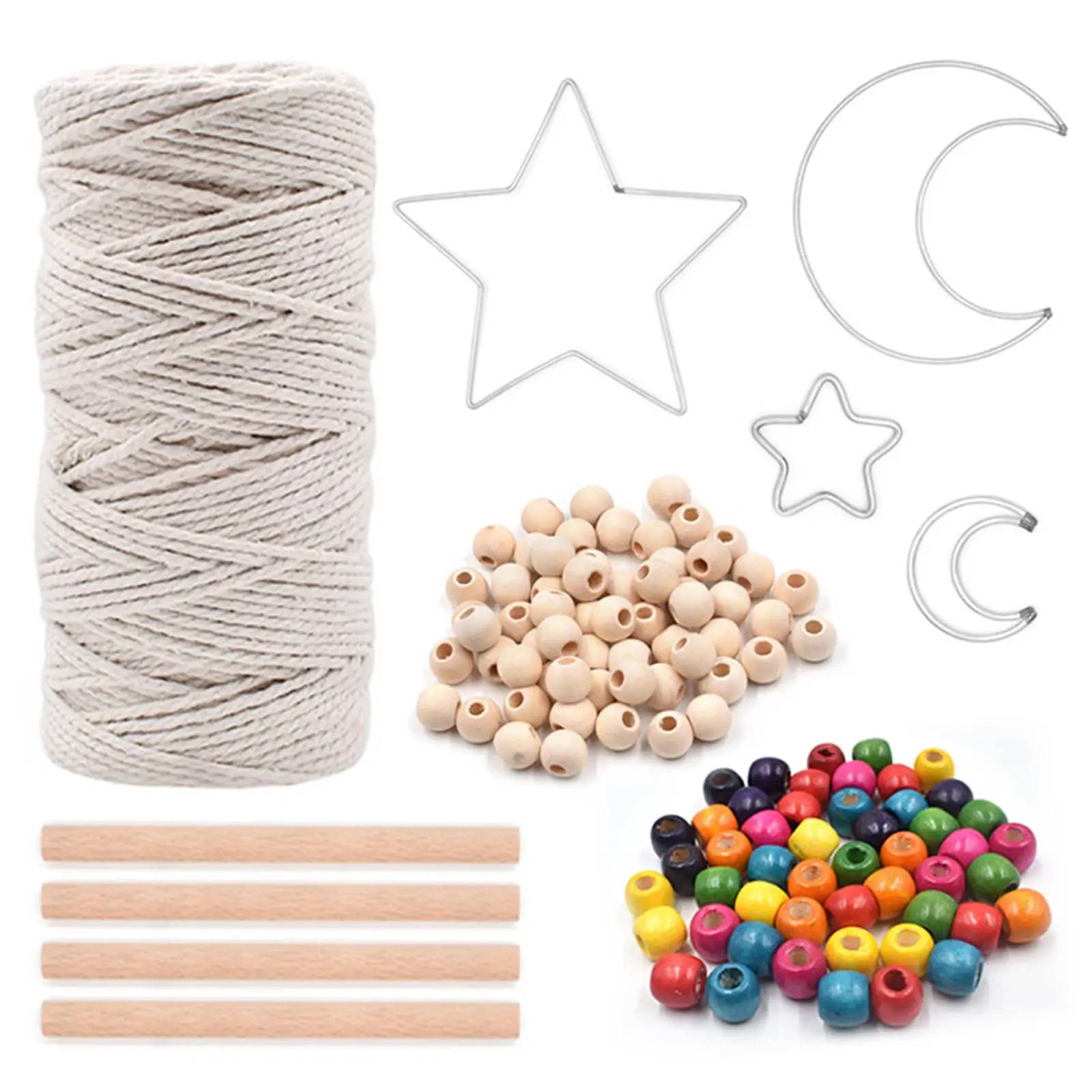 

Макраме с пятиконечной украшением, красочный шнур для взрослых своими руками