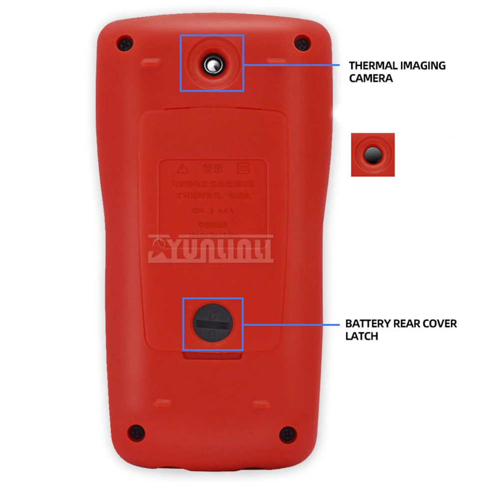 Termovisor infravermelho multifuncional fr01, multímetro portátil, placa de circuito industrial, equipamento de aquecimento de piso, ferramentas de reparo