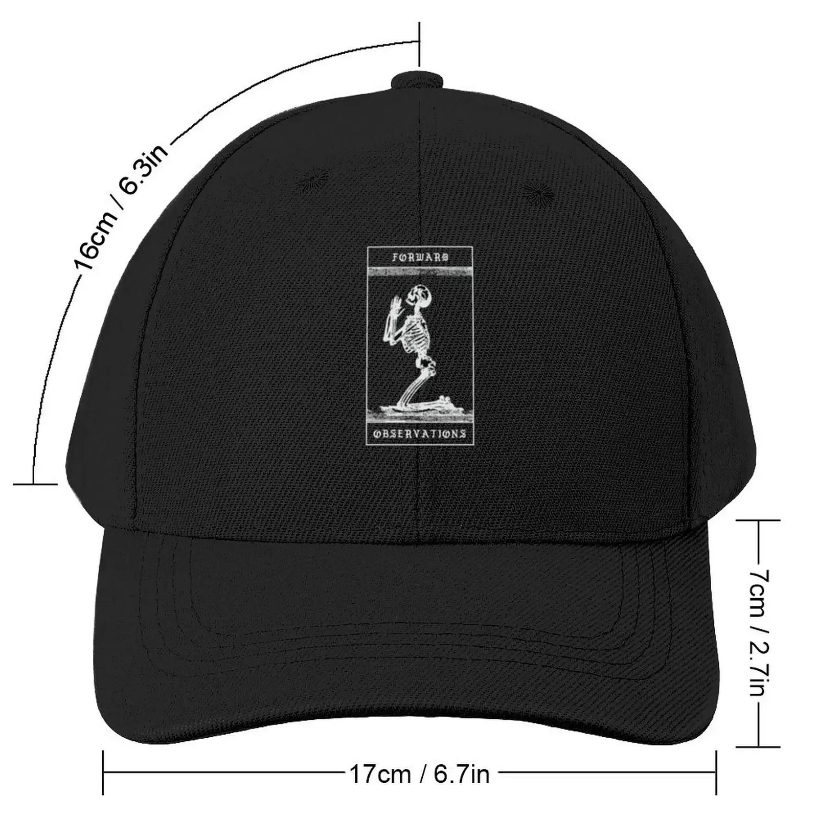 FOG-Praying skeleton Baseball Cap Trucker Cap Brand Man cap Hat Man Luxury Elegant Women's Hats Men's