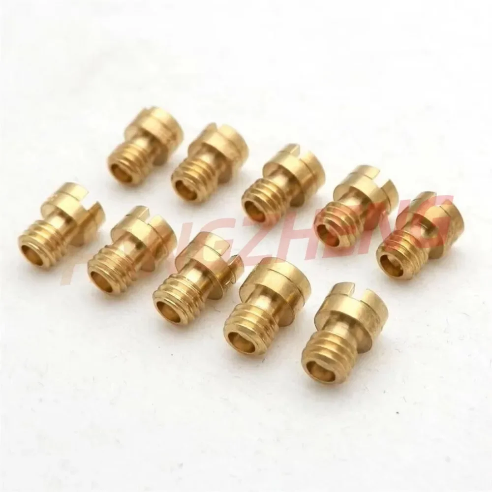 Pack of 10 Pieces 4mm Main Jet M4 for GY6 50cc 139QMB PZ19 Keihin OKO KOSO PWK Mikuni Keihin Carburetor