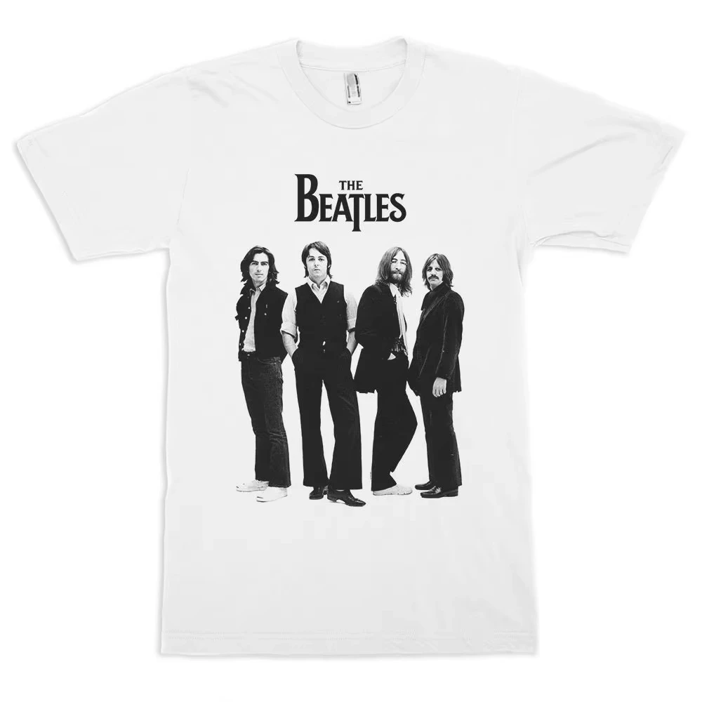 2026 The Beatles T-Shirt _ Cotton Tee _ Men's Women's All Sizes Oversized Printed Round Neck T-shirt