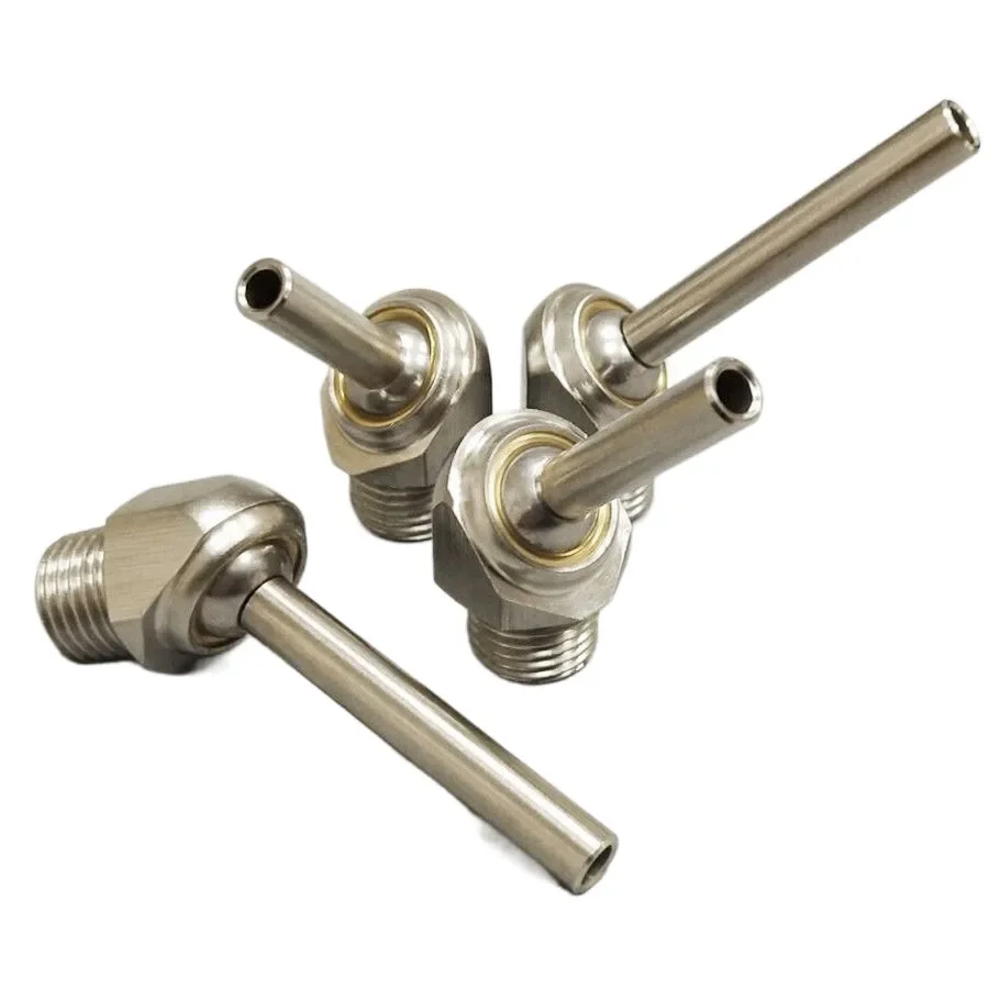 Stainless Steel SS304 CNC Lathe Tool Tower Spray Water Cooling Adjustable High Pressure Coolant Nozzle