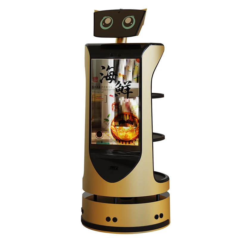 

Fully Automatic Intelligent Food Delivery Robot Waiter For Hotels Restaurants Shops And KTVs Commercial Use