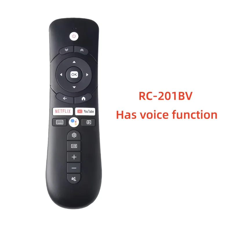 

for TV RC-201BV Voice Remote Control Syinix itel Spare Parts