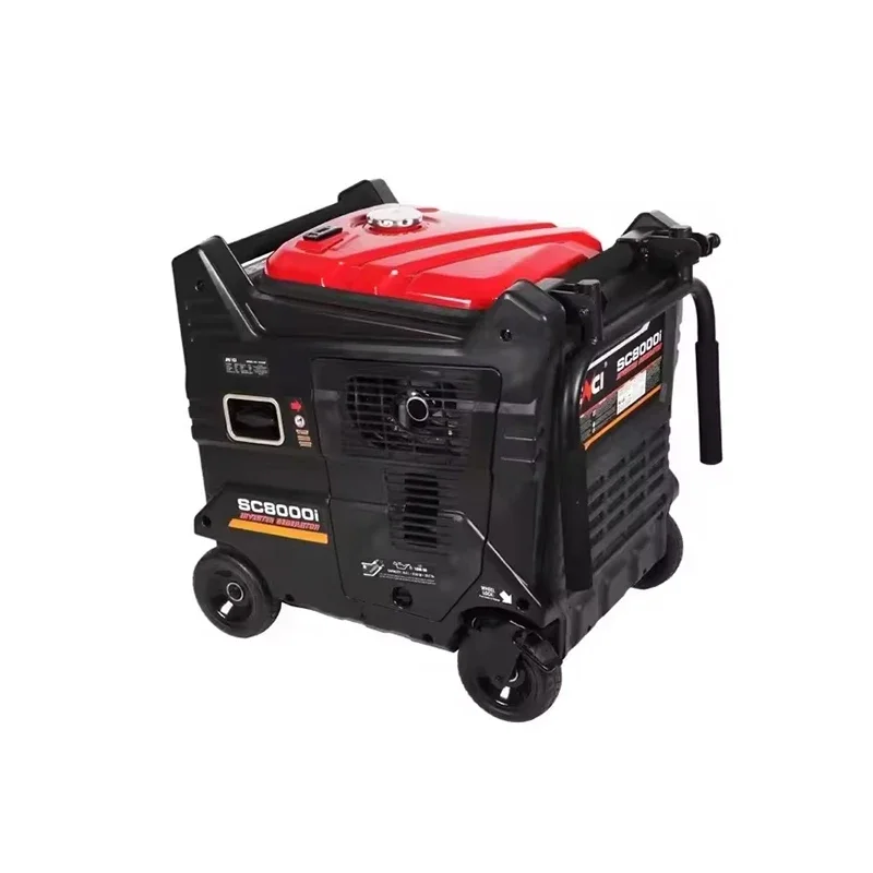 Senci 7000W Big Power Rechargeable LPG Generators Ultra Quiet Silent Inverter oline Generators With Wheels