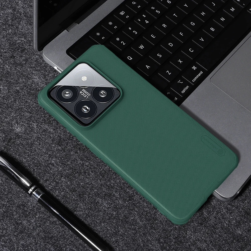 Nillkin Matte Magnetic Wireless for Xiaomi Mi 14 / 14 Pro M14 Magsafe Case Super Frosted Shield Hard PC Plastic Back Cover