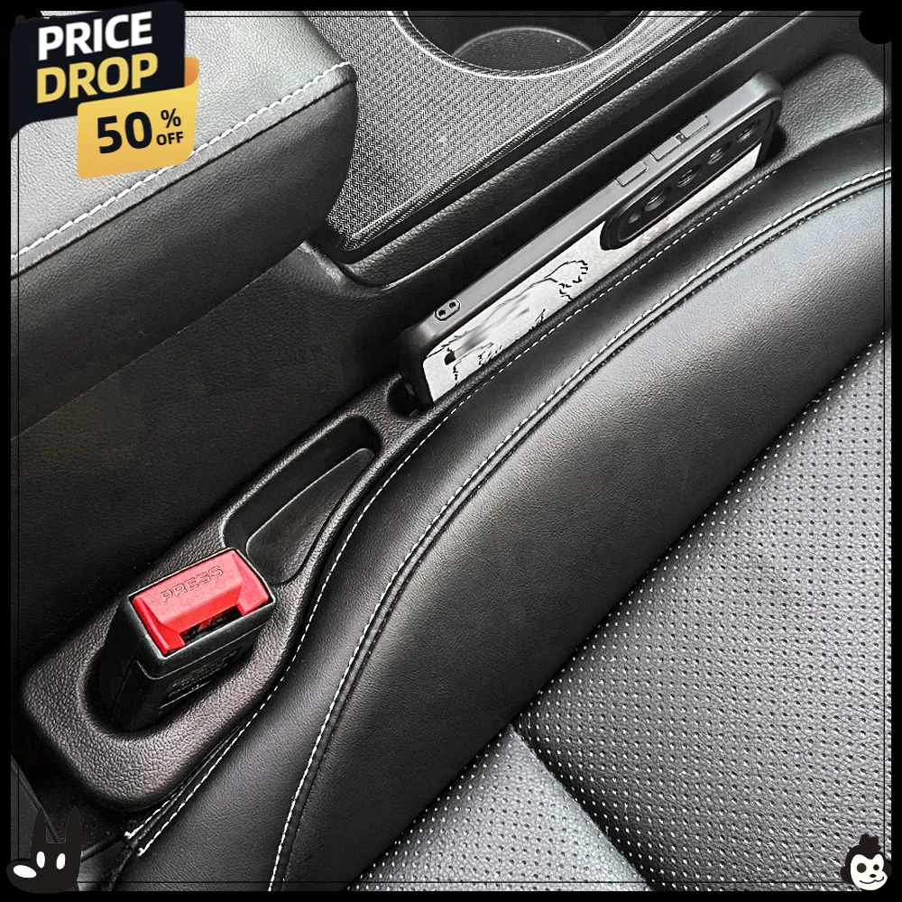 Universal Car Seat Gap Plug Strip Leak Proof Storage Organizer Interior Decoration 1 Pair Car Accessories Suitable for BMW KIA