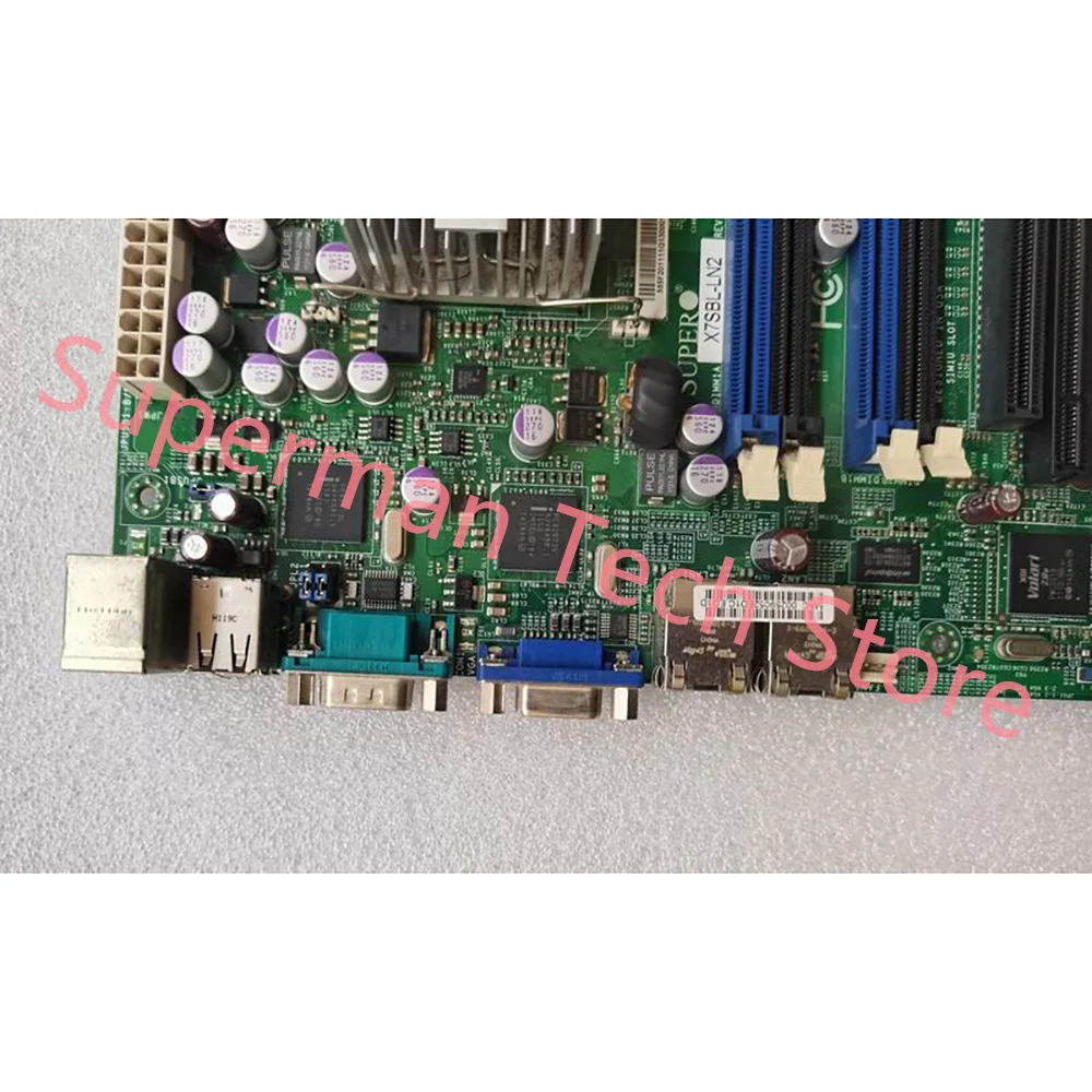For Supermicro Soft Route Firewall Motherboard X7SBL-LN2