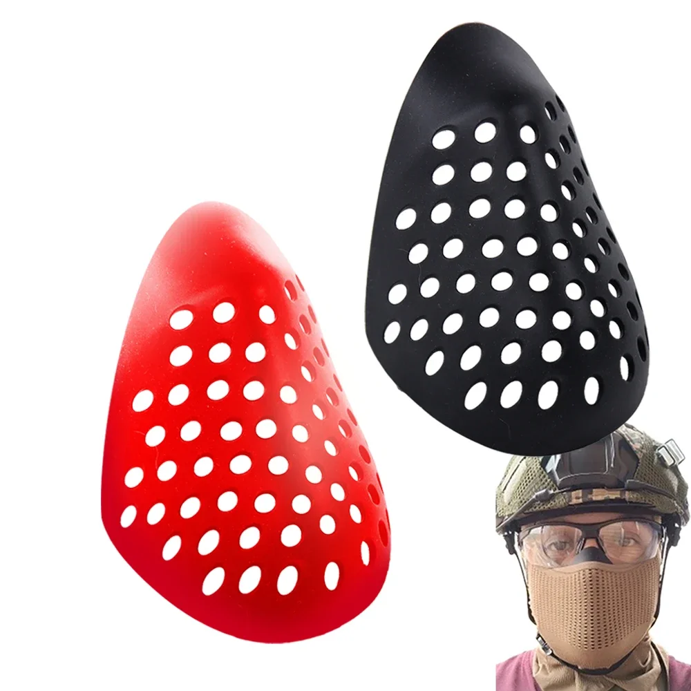 

3D Half Face Bracket Silicone Mask Cosplay Ourdoor Cycling Hiking Hunting Balaclava Protective Cover Mouth Shell Masks Props