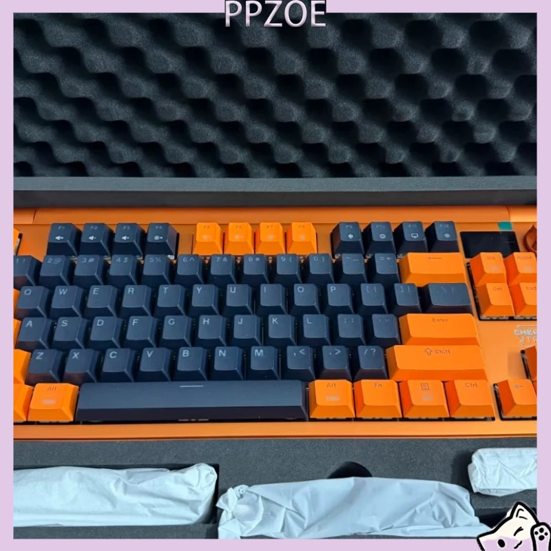 CHERRY MX8.3 PRO Vibrant Orange MX ILLUMA Switch Tri Mode Wireless Mechanical Keyboard SOCD FR4 Plate For CS2 Valorant Gaming
