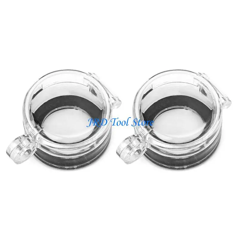 A2UD Transparent Safety Protector For Emergency Stop Button In Harsh Industrial Environment Enhancing Workplace Safety