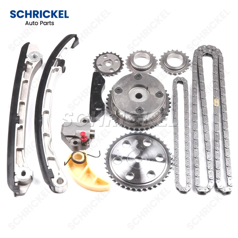 Engine Timing Chain Kit Camshaft Phaser Gear for Mazda L3K9 2007-2013 L3K9-12-425A L3K9-12-201A L3K9-14-500 L3K9-12-4X0C-9U